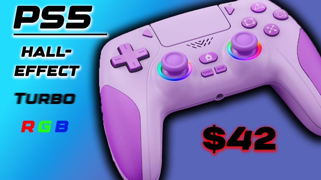 Low Cost PS5 Controller with COOL features