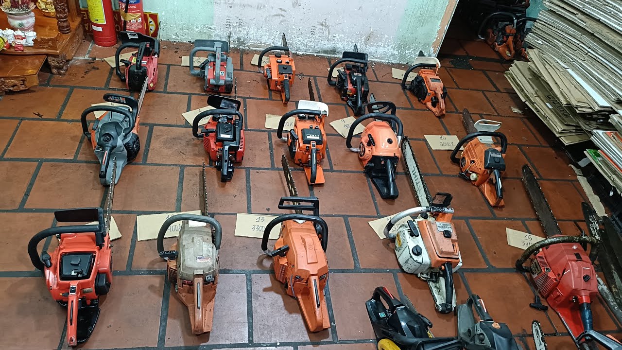 15/1 Lô Cưa 15 Máy Hàng Bãi Nhật Mới Về Mới Keng... Shindaiwa 680, Hus 254, STIHL, Echo.☎️0942585845