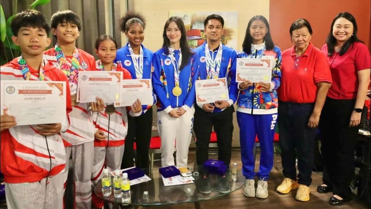 Mayor Belen T. Fernandez’s Courtesy Call to our young athletes of Dagupan.