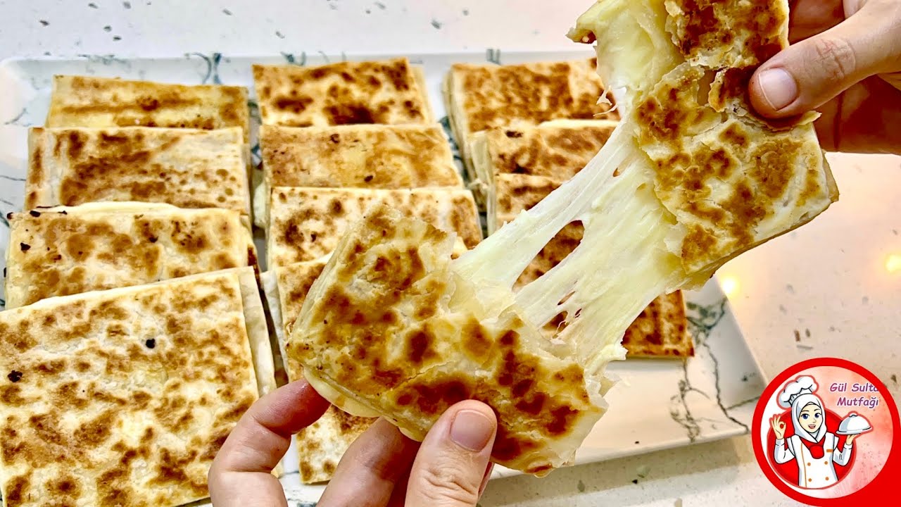 En hızlı,en pratik kahvaltılık tarifi 💥5 dakikada muhteşem milföy gözleme yapabilirsiniz