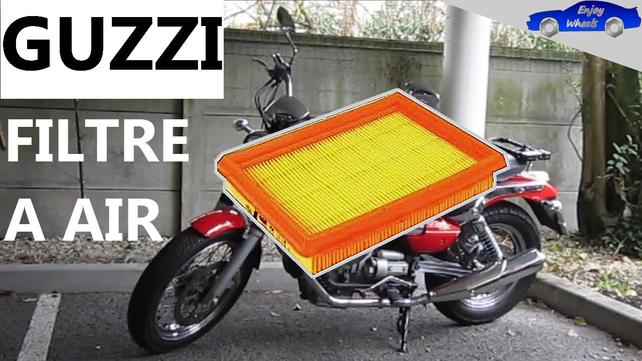 COMMENT remplacer le FILTRE A AIR sur Moto Guzzi Nevada ?