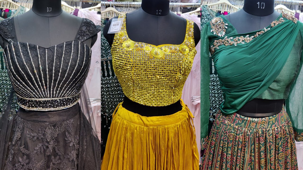 Pari Designer, मात्र 1195₹ रू में | New Exclusive Designer Ball Gown,Crop Top Lehenga,Sharara,Peplum
