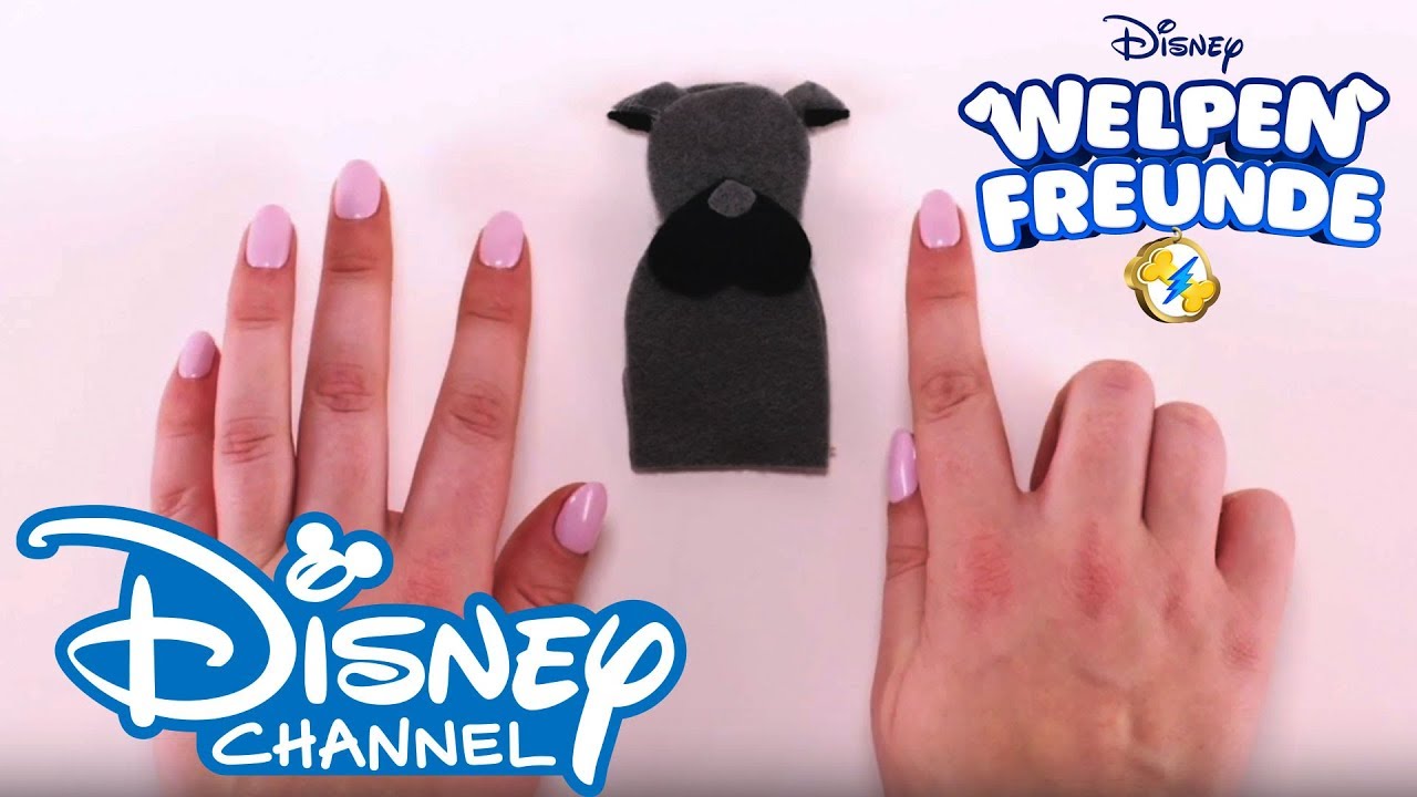 Welpen Freunde - Bastelclip: Fingerpuppe | Disney Junior 🐶