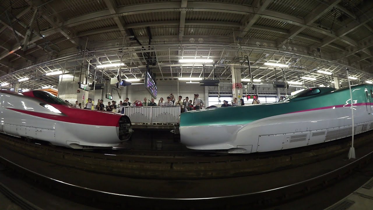 仙台駅でＥ５系とＥ６系の連結を色々撮ってみた