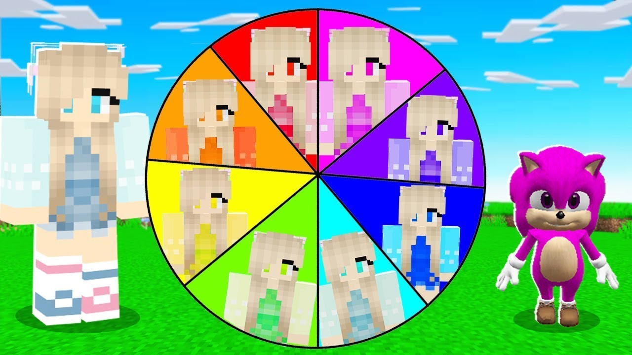BERCA VS MİNECRAFT ÇARK ÇEVİRME FİLMİ #2