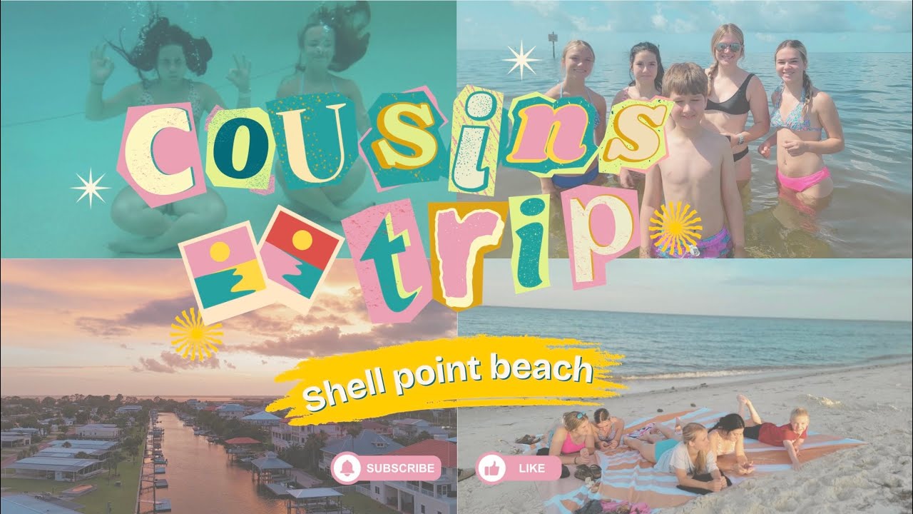 Beach Trip with my cousins | Reality TV vlog | Shell Point Beach