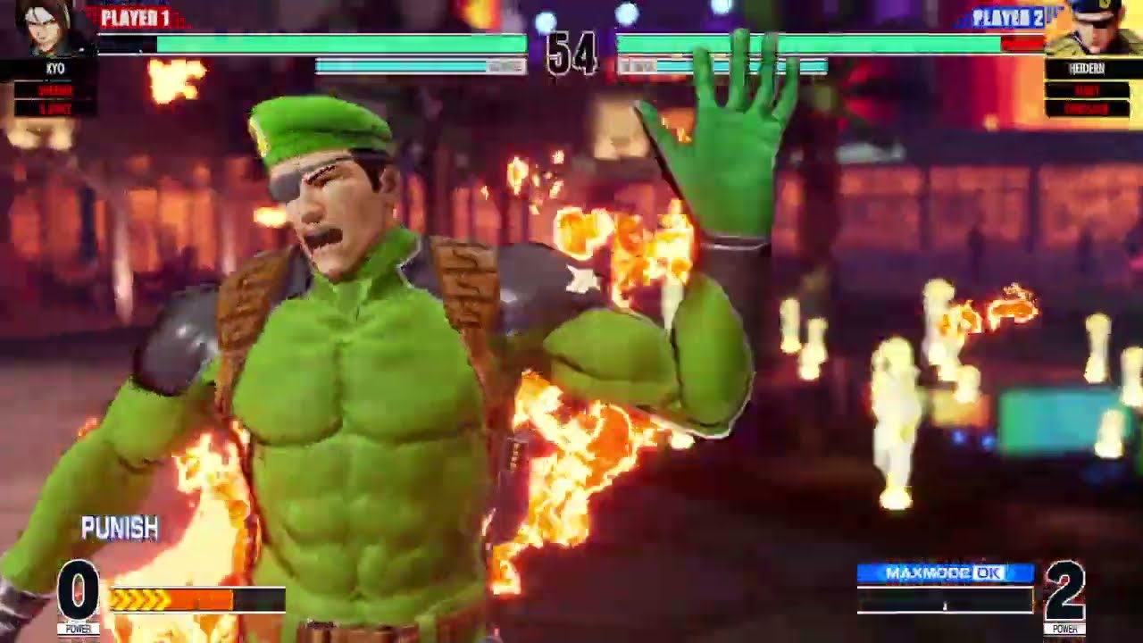 THE KING OF FIGHTERS XV_Ter/Dino/Heid vs Sherm/Jen/Kyo (Ranked)