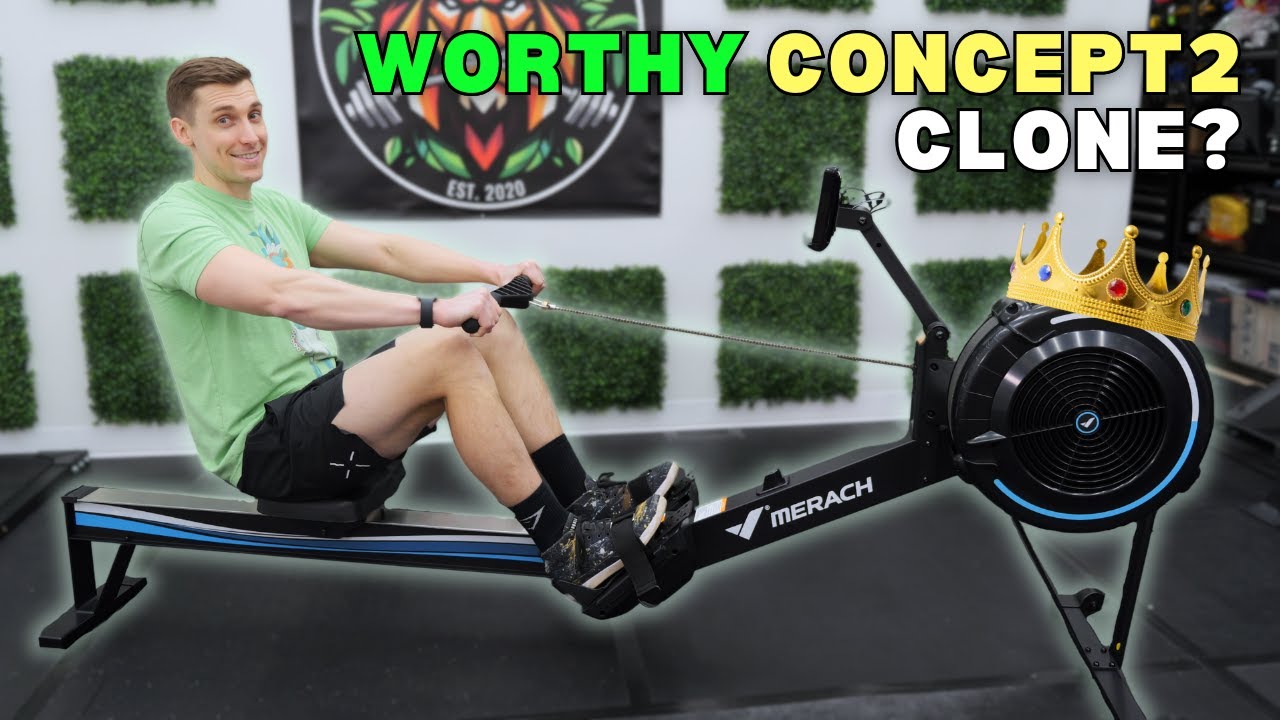 The Budget Air Rower King! Merach R50 vs. Concept 2 (Side-by-Side Review)
