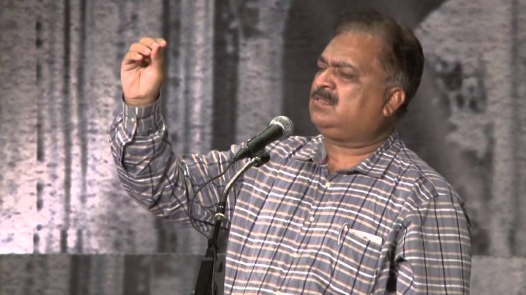 Abbass Tabish- Bazm-e-Urdu Musharia 2014 DUBAI