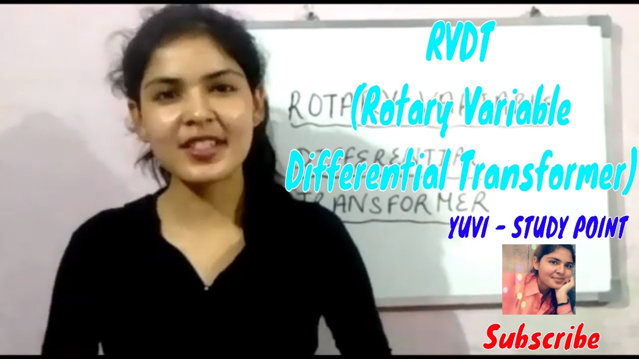RVDT (Rotary Variable Differential Transformer)  |Explanation Video Lecture | By Yuvika Singh