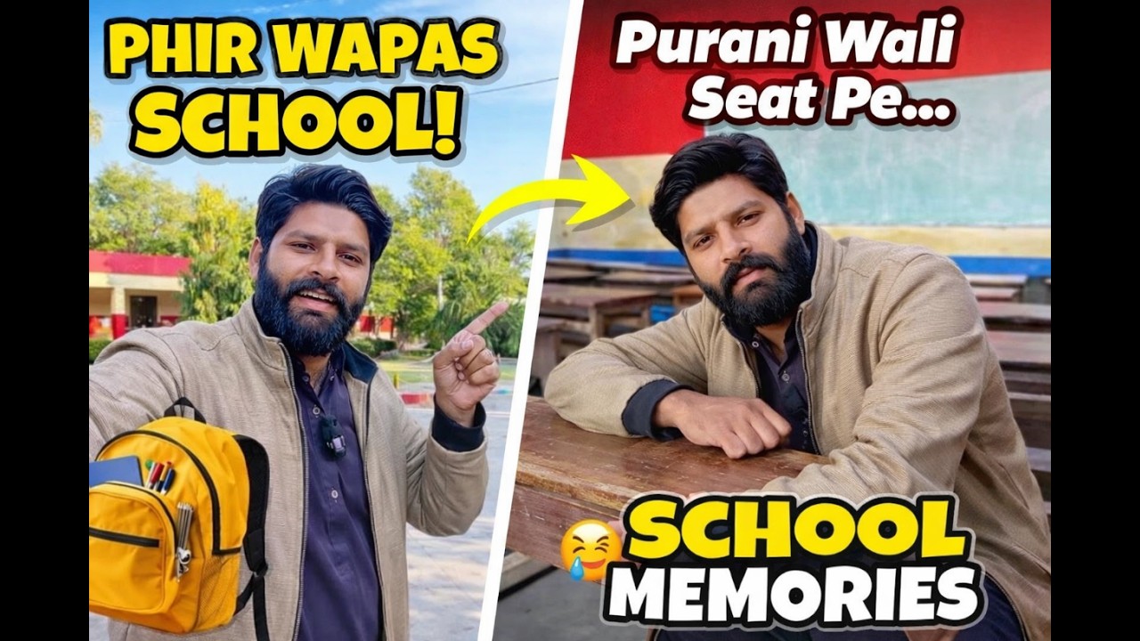 Back To School || Memories || My First Vlog 