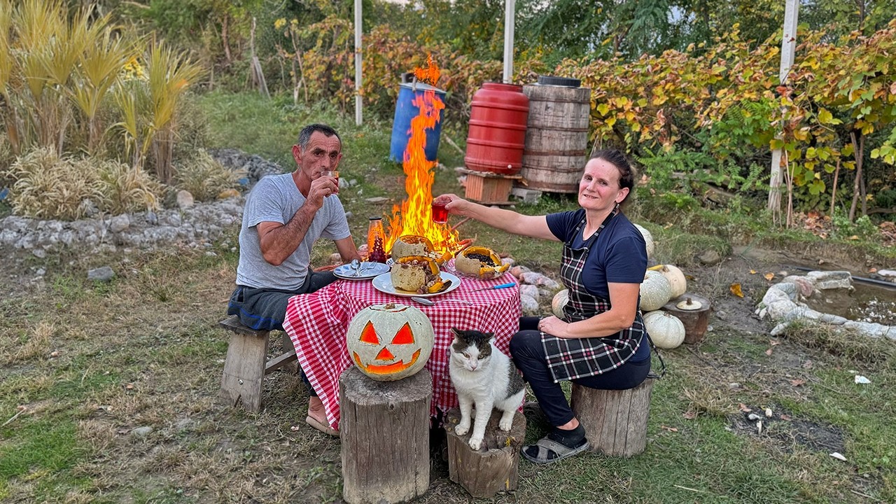 Halloween Challenge: 3 Pumpkins, 3 Different Feasts! 🎃🔥