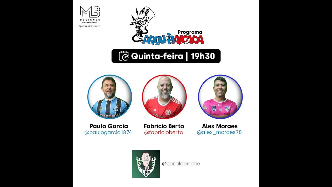 Programa Arquibancada - Debate sobre a Dupla Gre-Nal