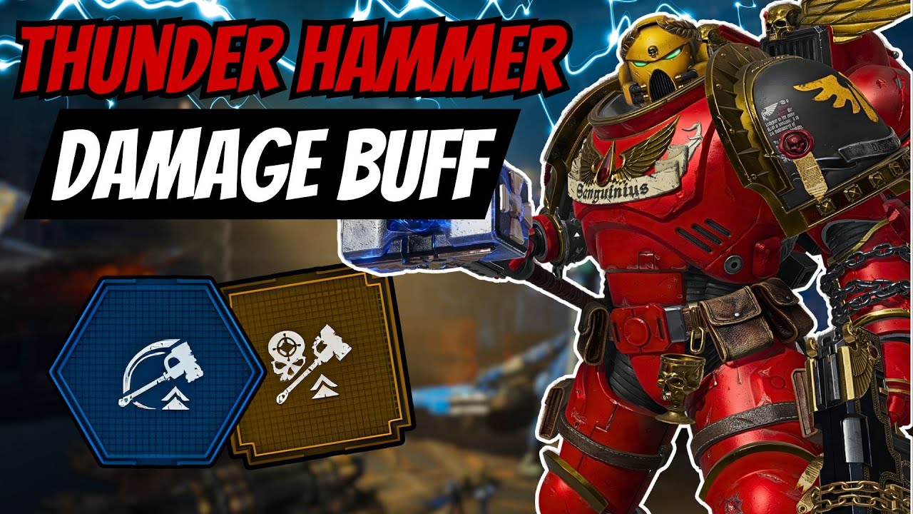They Actually BUFFED This Assault Thunder Hammer Build in Space Marine 2 Techmarine Update