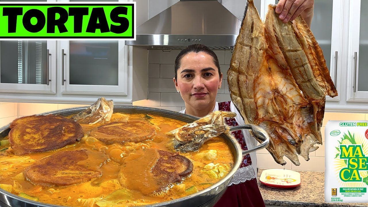 Como hacer TORTAS DE PESCADO para Semana Santa: Receta Original y Deliciosa