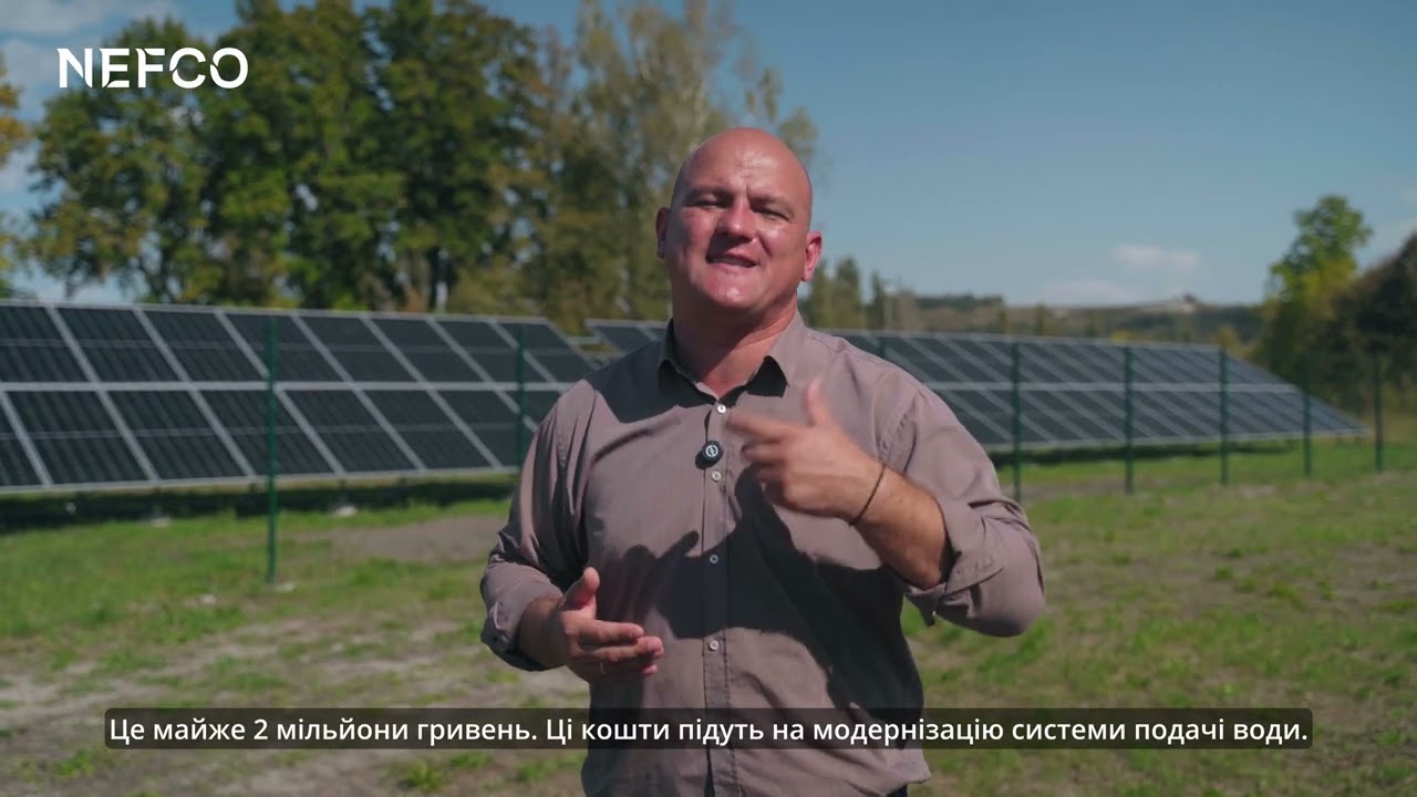 Перший проєкт критичної інфраструктури на сонячній енергії в Україні | Чортків задає напрямок