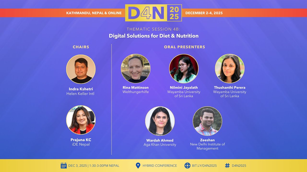 D4N Conference '25 | December 3 |  Thematic Session 4B