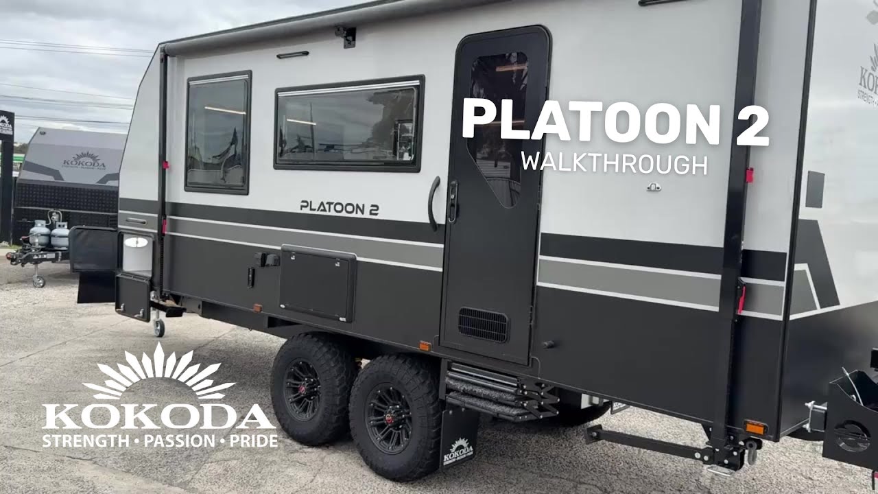 Platoon 2: The Ultimate Couples Off Road Caravan for Adventure | Kokoda Caravans