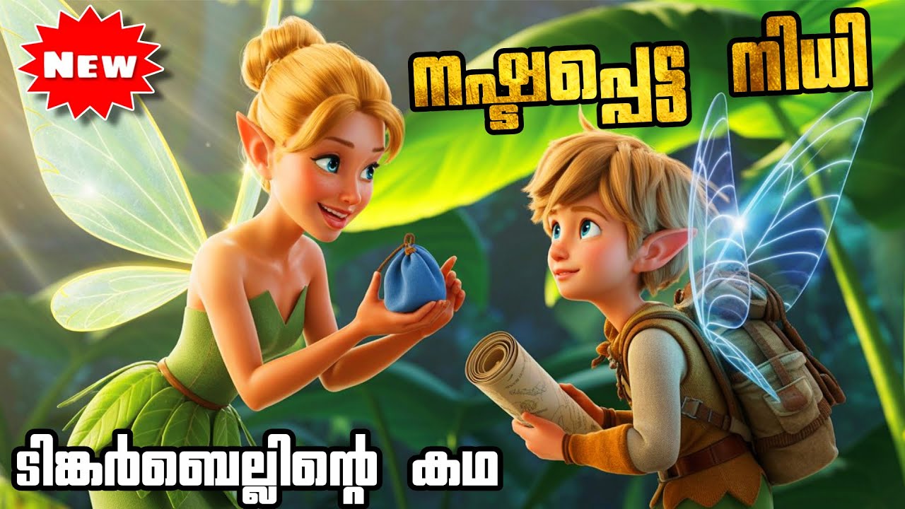 🧚‍♀️ Fairy Worldലെ ഒരു രഹസ്യം | Tinker Bell Story മലയാളത്തിൽ