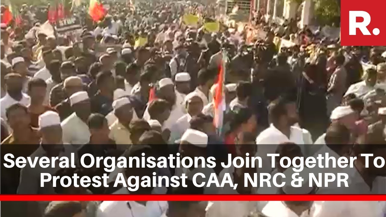 Chennai: Several Organisations Join Together To Protest Against CAA, NRC & NPR
