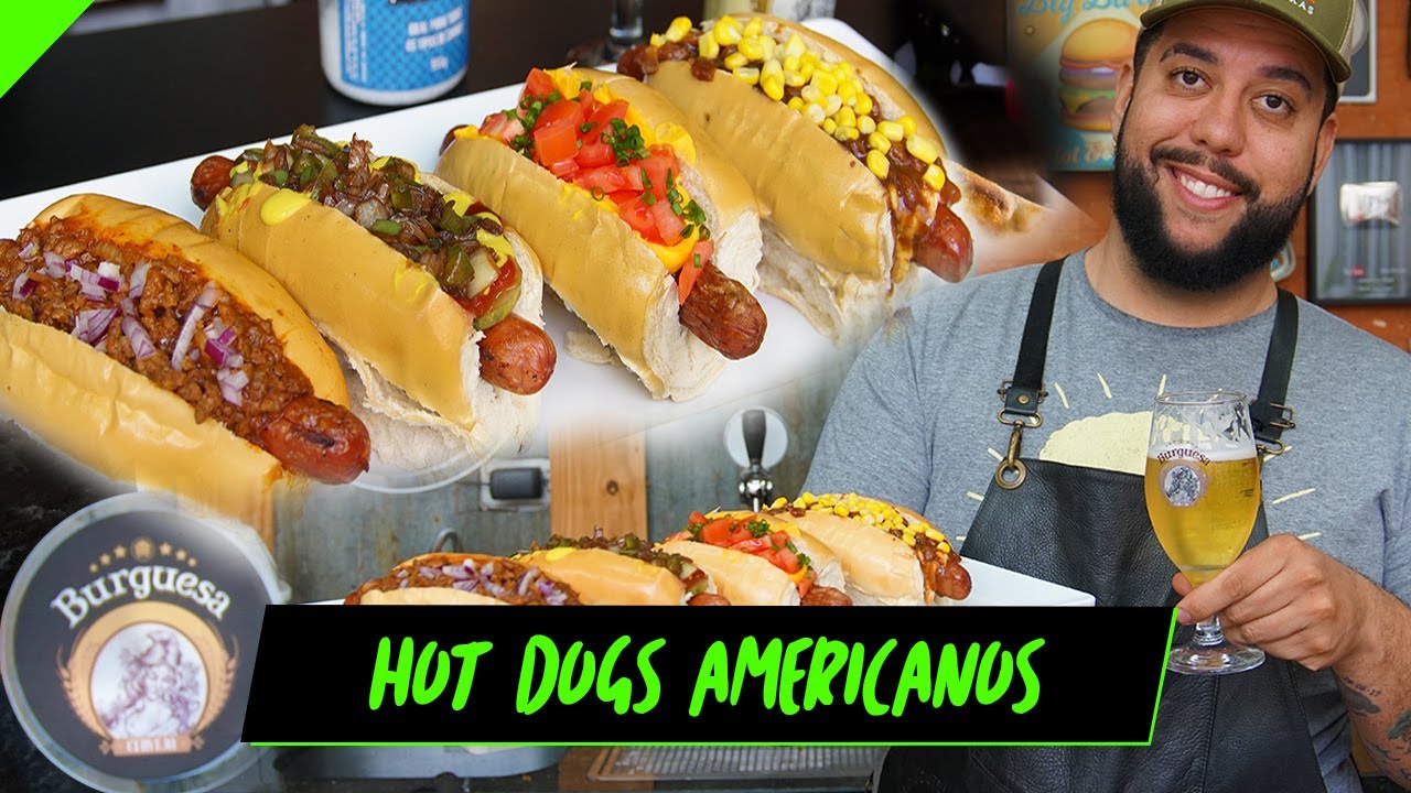 COMO FAZER HOT DOG AMERICANO EM CASA