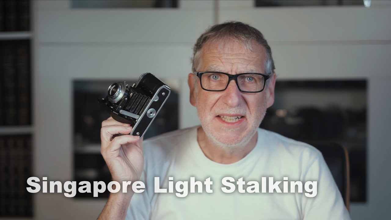 1950s Voigtlander Perkeo 1 meets 2020s Singapore.