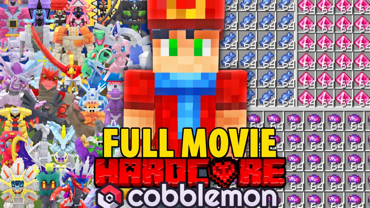 I Survived 500 DAYS In Hardcore Cobblemon! [FULL MOVIE]