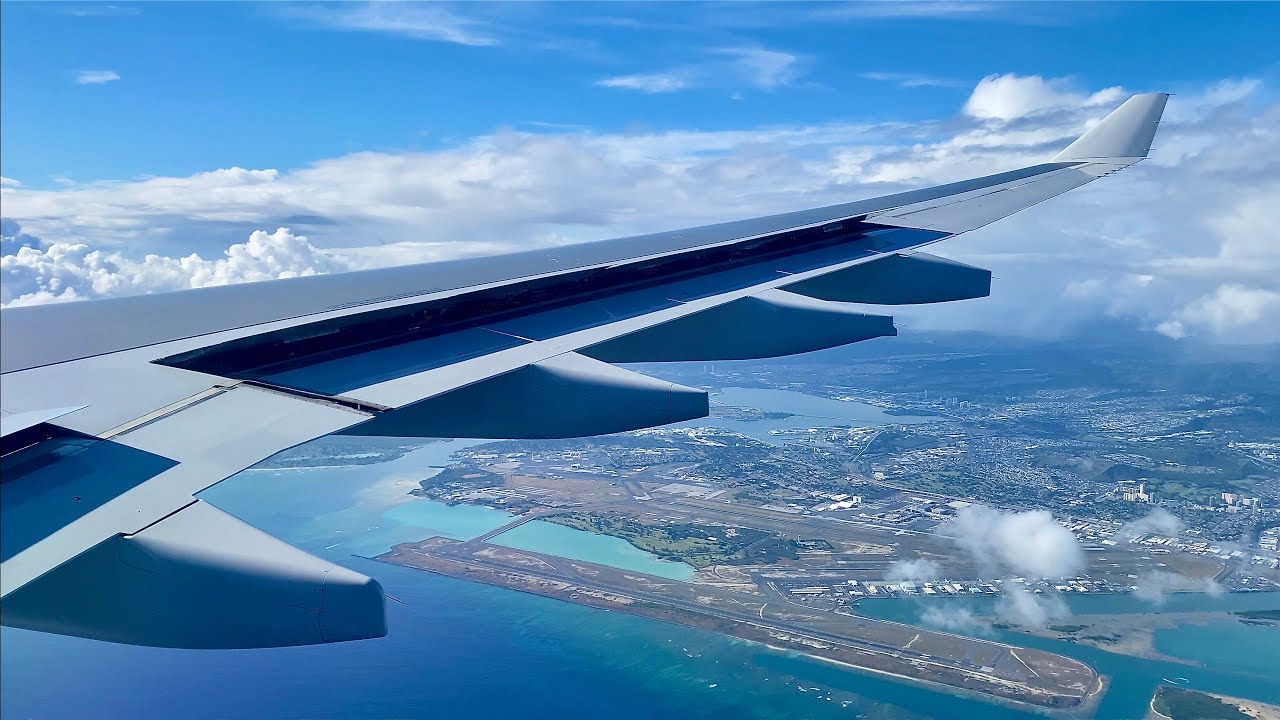 Stunning Hawaii Views – HNL Landing – American Airlines – Airbus A330-300 – N275AY – SCS Ep. 404