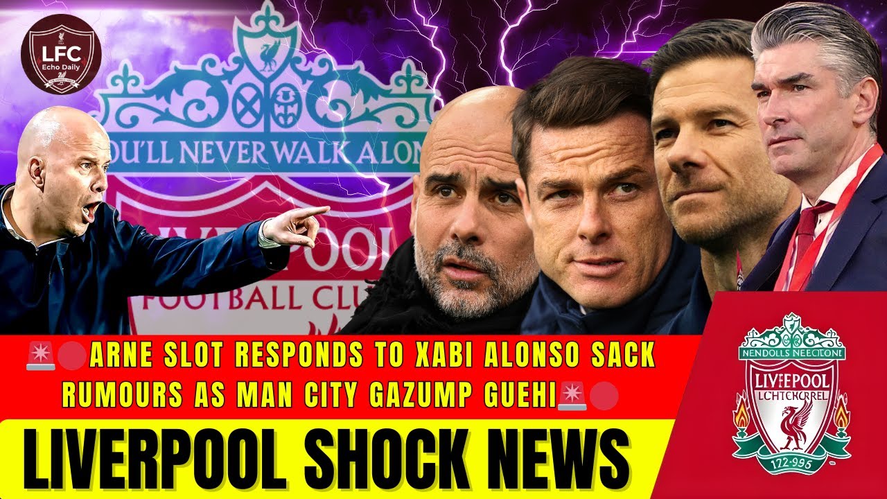 🚨🔴 LIVERPOOL SHOCK! ARNE SLOT RESPONDS TO XABI ALONSO SACK RUMOURS AS MAN CITY GAZUMP GUEHI