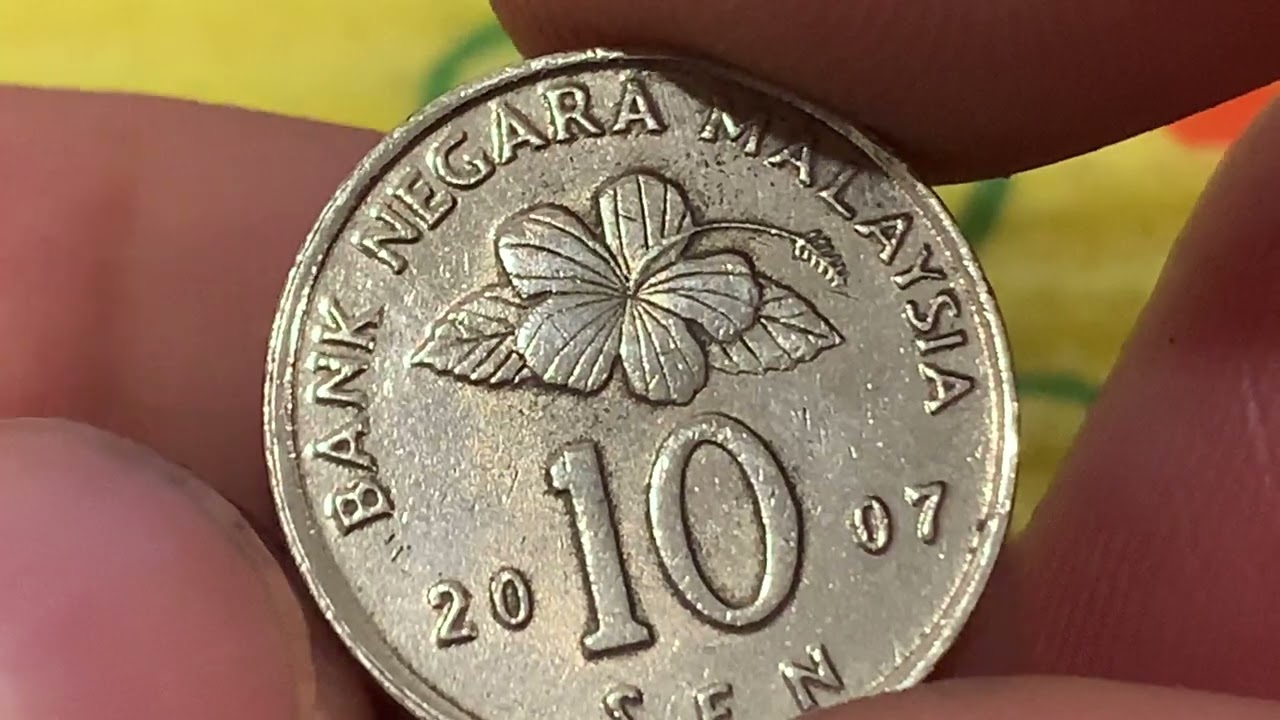 Malaysia 10 sen, 2007Coin Coins Money