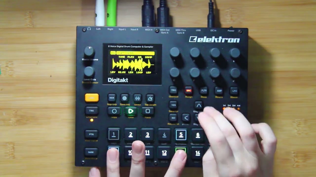 Elektron digitakt granular like short film #digitakt #granularsynthesis