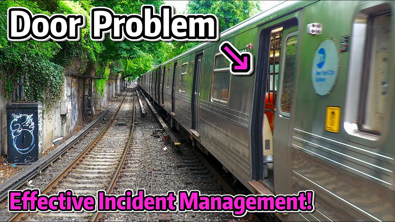 ⁴ᴷ⁶⁰ Smart Incident Handling: Q Train with Door Problem Returning to Coney Island Yard