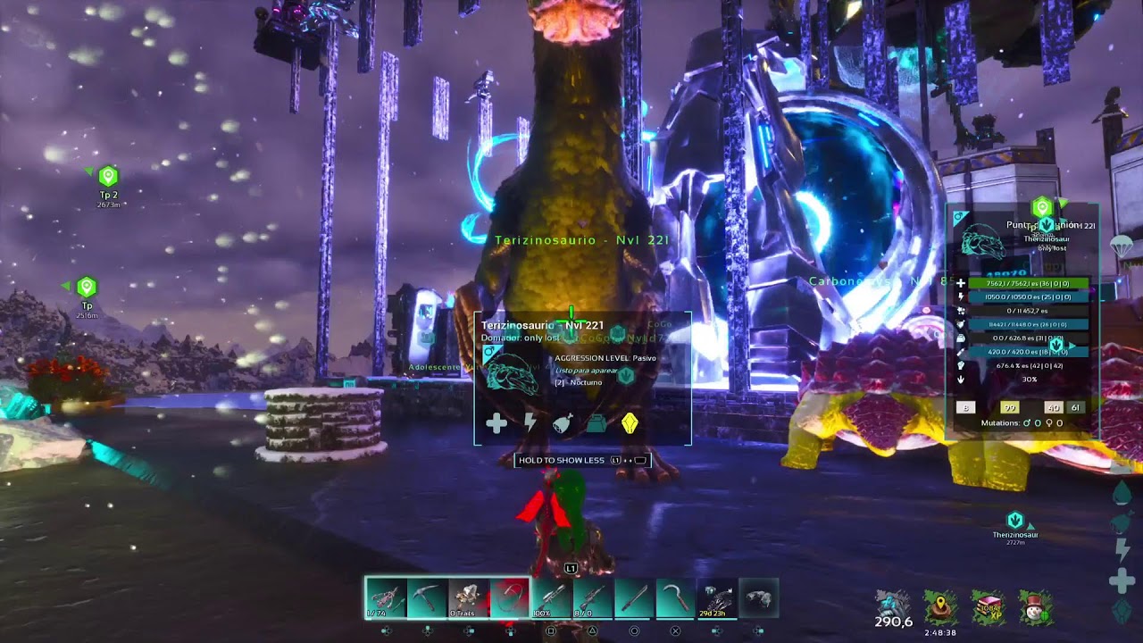 LOST COLONY DIA 13 TAMEOS PARA EL BOSS ARK SMALL TRIBES CONSOLE PS5 PVP