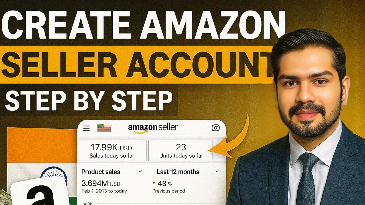 Create AMAZON USA Seller Account FAST in 2025!