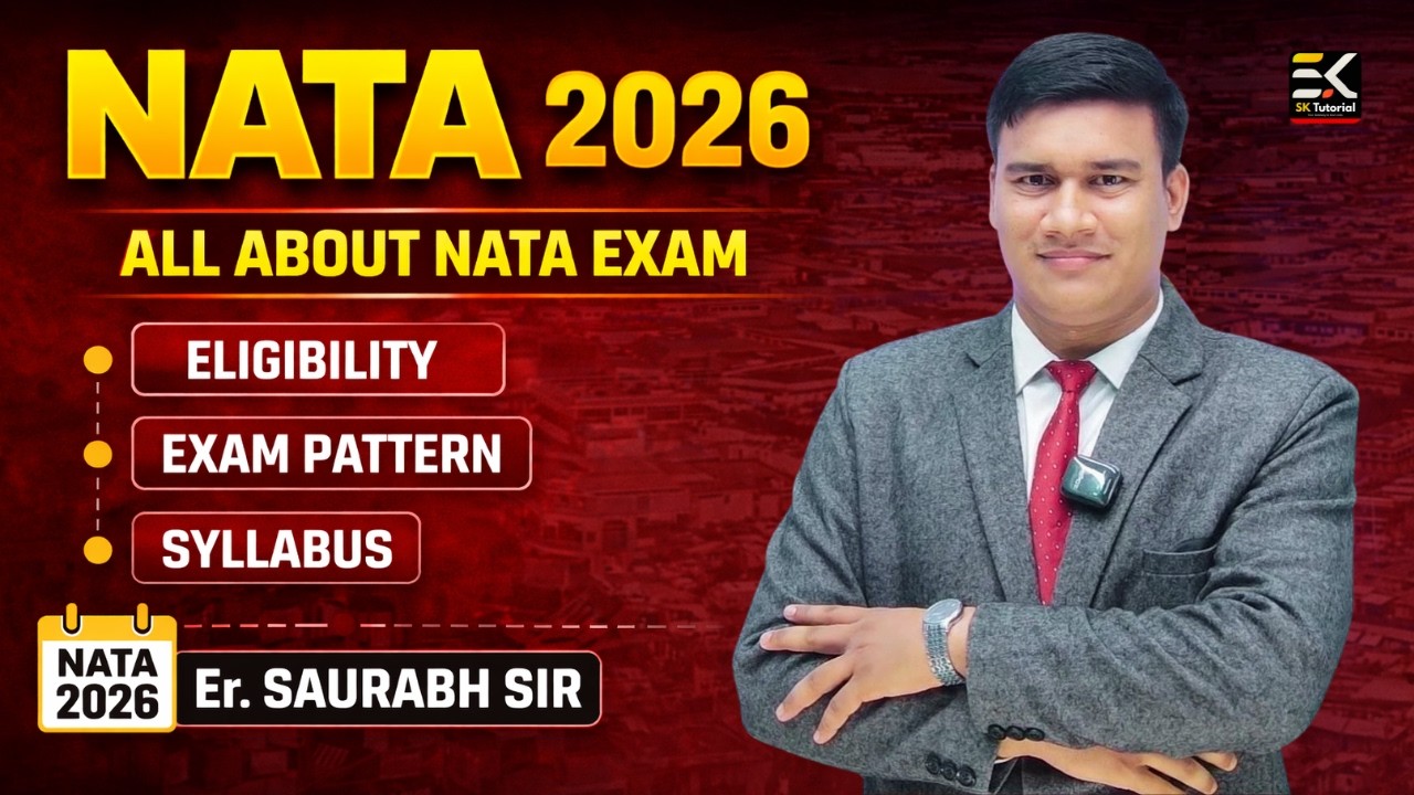 NATA 2026 Complete Guide 🔥 | Eligibility, Exam Pattern, Syllabus & Preparation Strategy