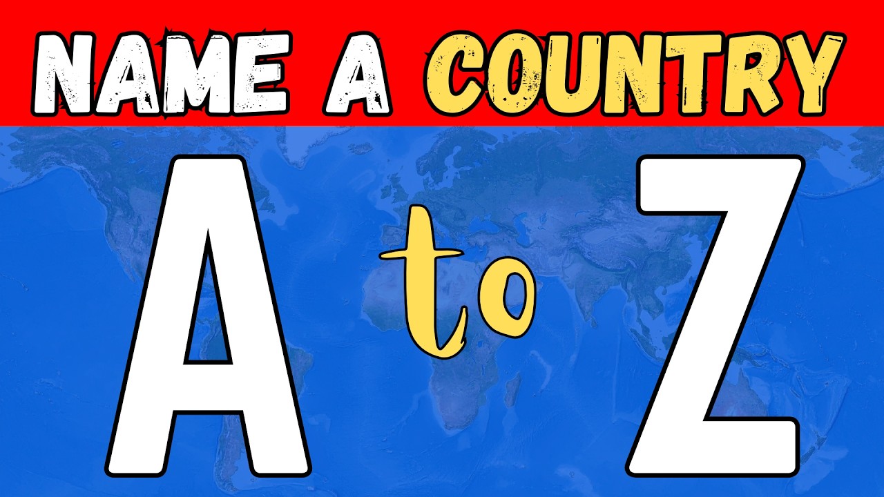 Only 1% Can Get 24/24! A to Z Country QuizGuess the Country A to Z 🌎 | Geography Challenge!