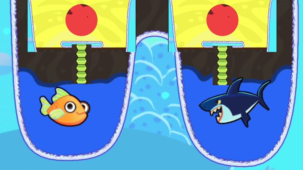 save the fish / pull the pin level android game save fish pull the pin / mobile game