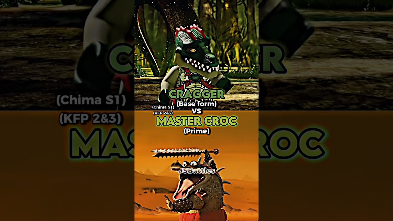 Cragger vs Master Croc