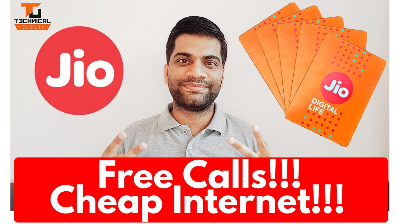 Reliance Jio Official Launch and Plans!!! Jio SIM for Any 4G Phone