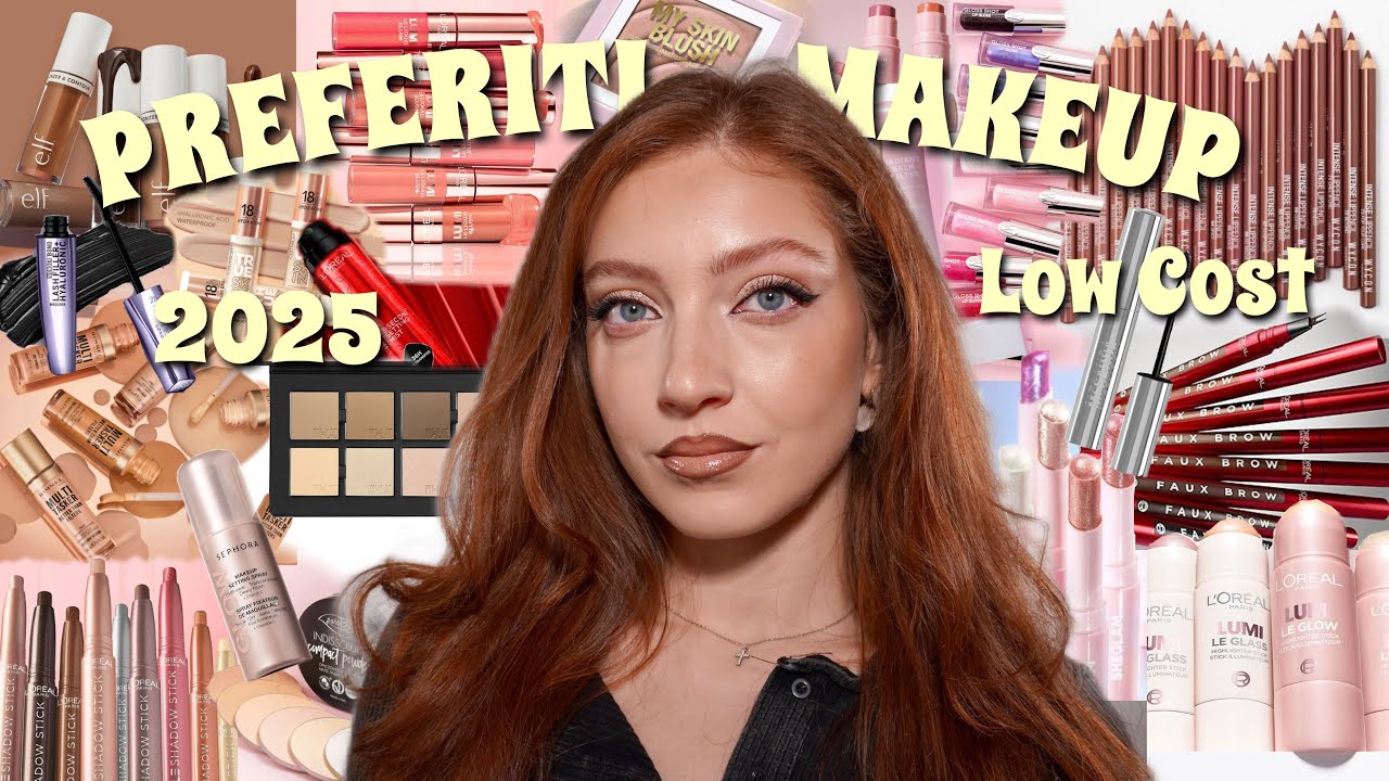 PREFERITI MAKEUP low cost 2025 ✨🫶🏻 *sotto i 15€*