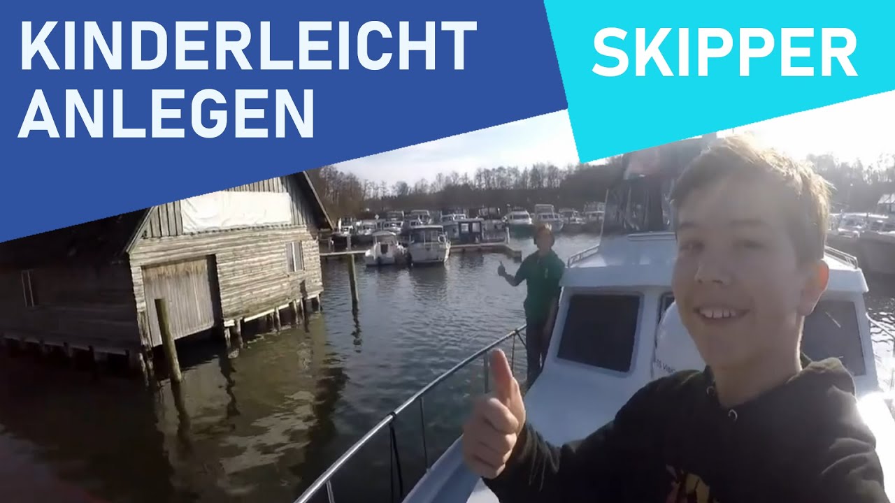 Skippertipps 2024: Hausboot sicher Anlegen | Anlegen am Steg (Radeffekt | Bug-/Heckstrahlruder)