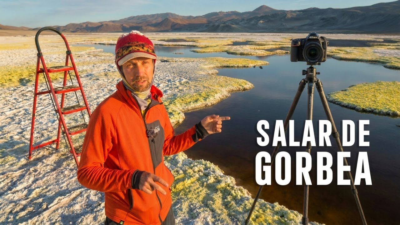 Este lugar no puede ser real | Fotografía y camping en el salar de Gorbea