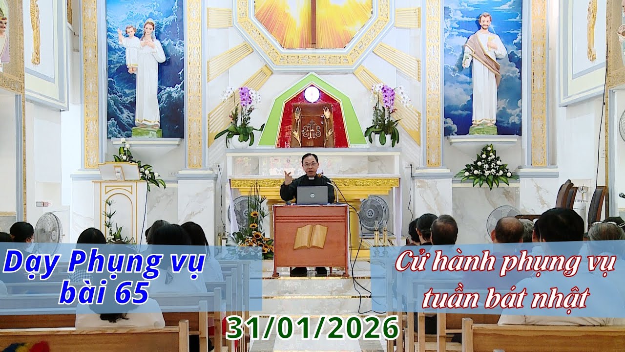 Dạy Phụng vụ Bài 65 - CỬ HÀNH PHỤNG VỤ TUẦN BÁT NHẬT / Lm. Vinh Sơn Nguyễn Thế Thủ