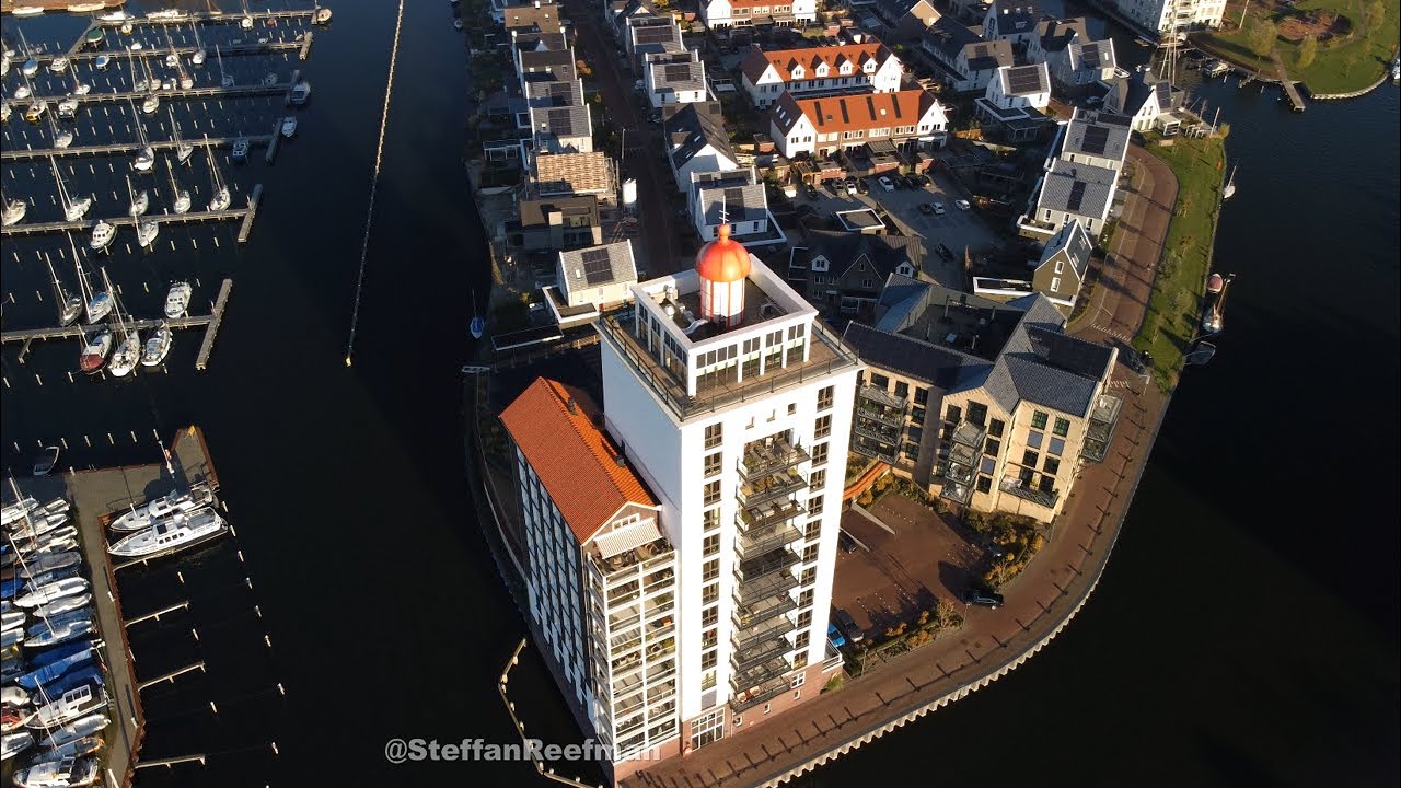Harderwijk the Netherlands 4K Drone