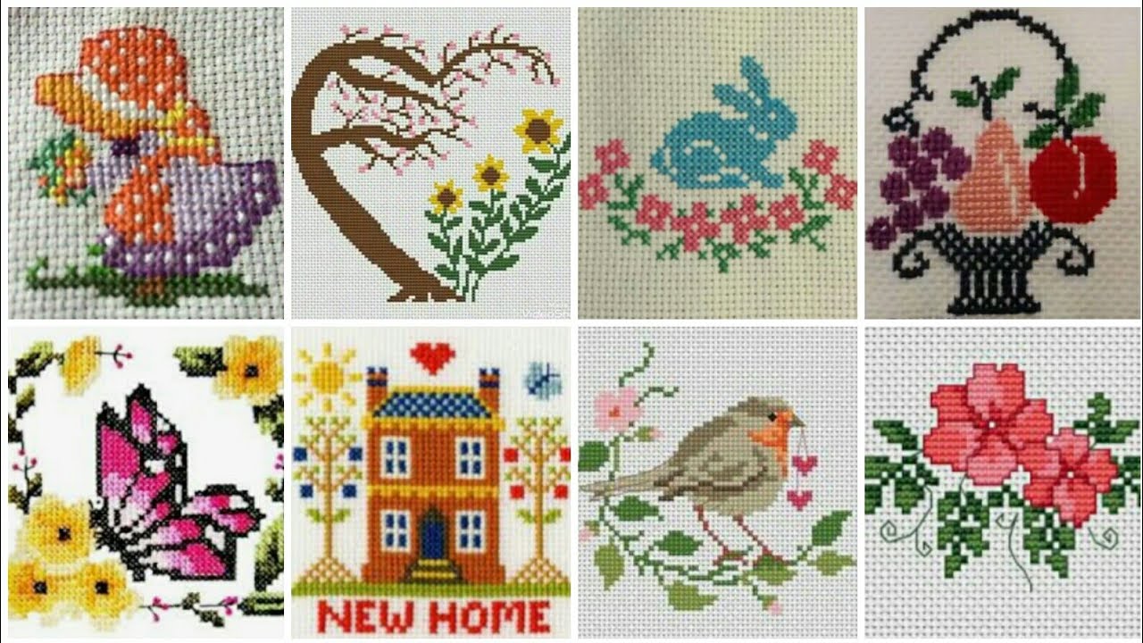 Marvelous Cross Stitch Patterns for Everything / punto de cruz / Cross Stitch for beginners