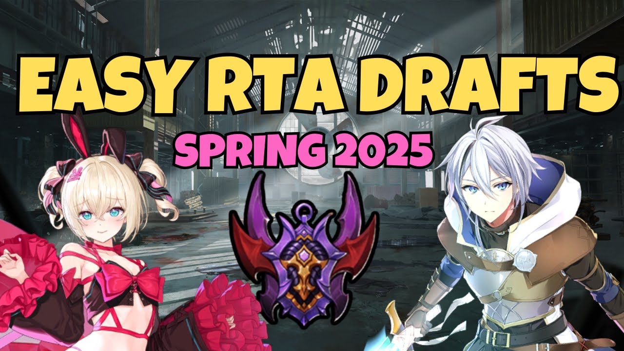 EASY RTA DRAFTS YOU CAN SLAM TO HELP WITH YOUR CLIMB