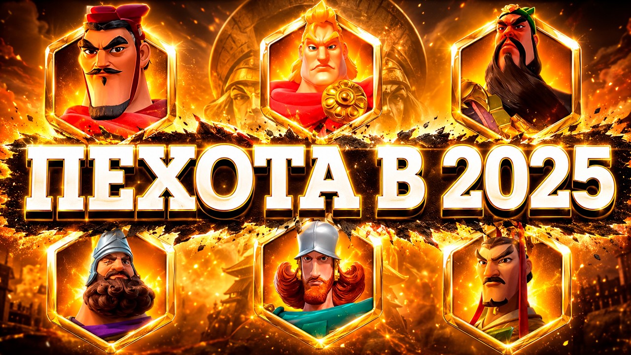 Пехота в 2025 | Связки, снаряжение | Rise Of Kingdoms
