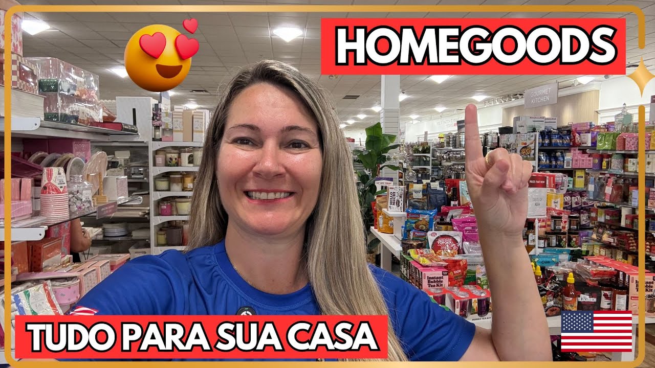 HOMEGOODS em ORLANDO: Achadinhos INCRÍVEIS para CASA com Preços IMPERDÍVEIS!