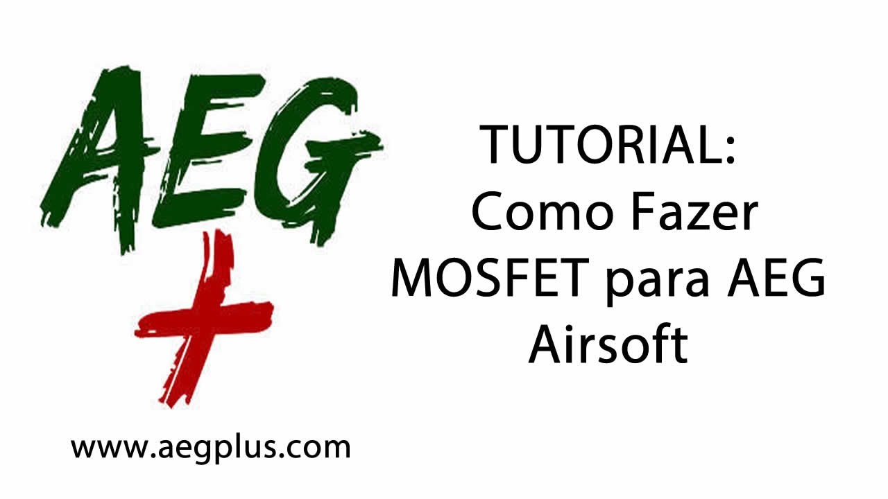 6 - Tutorial: Como fazer MOSFET para AEG airsoft - Completo!
