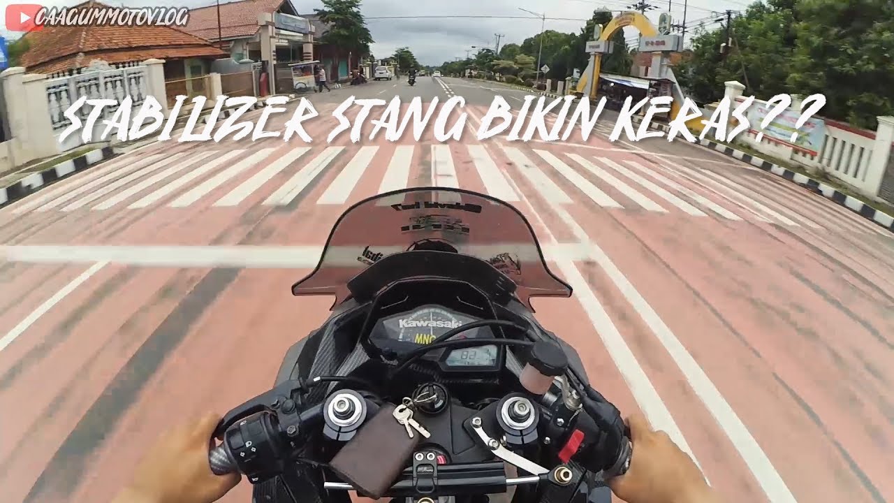 #41 Review || Stabilizer Stang Nui Racing Ninja 250 fi bikin stang keras !! Apa kelebihanya
